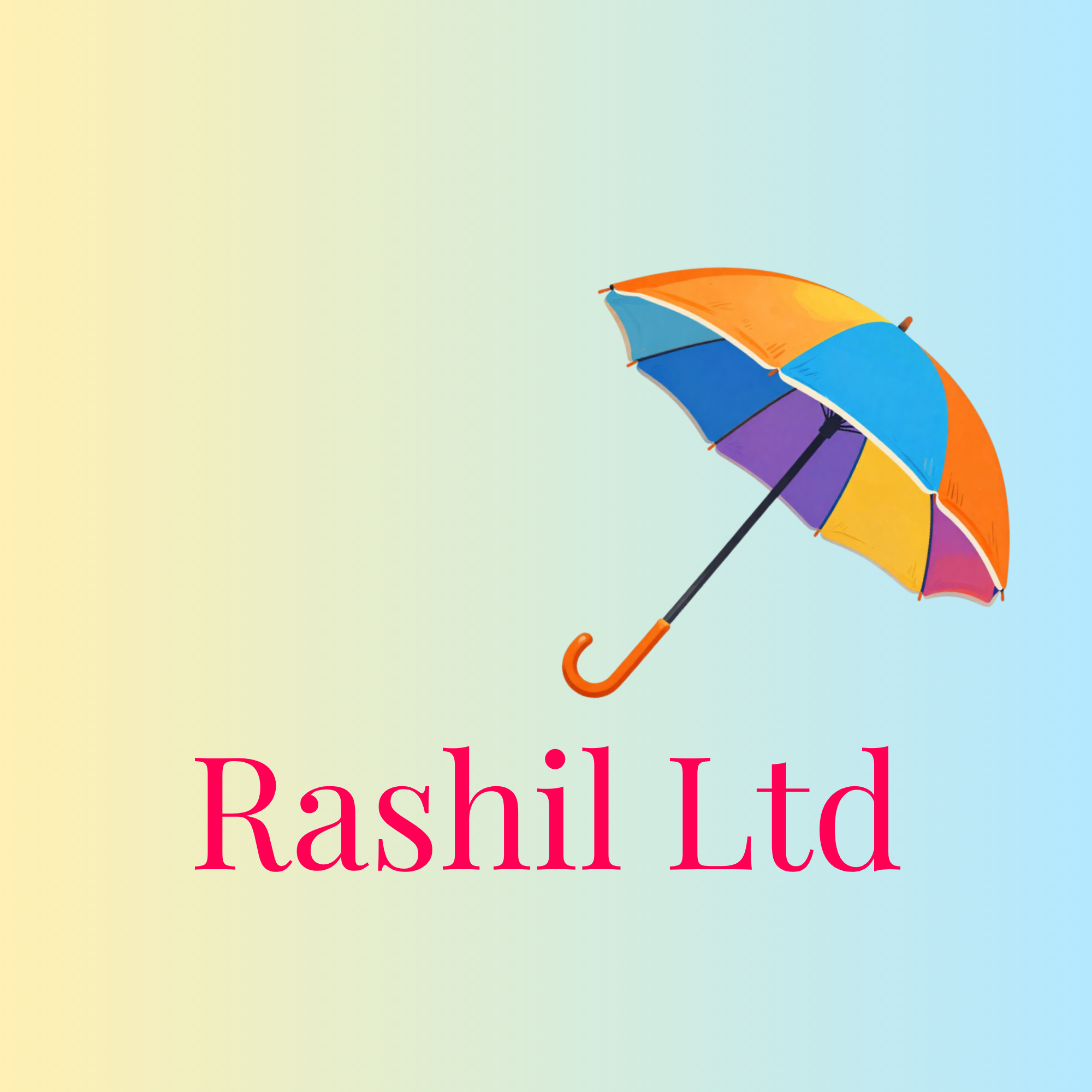 Rashil Ltd umbrella logo